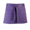 Colours 3-pocket apron Purple