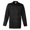 Cuisine long sleeve chef's jacket Black