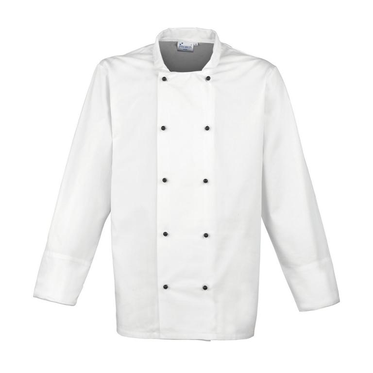 Cuisine long sleeve chef's jacket White