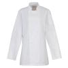 Women's long sleeve chef's jacket White