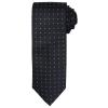 Micro dot tie Black/Dark Grey
