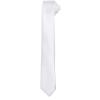 Slim tie White