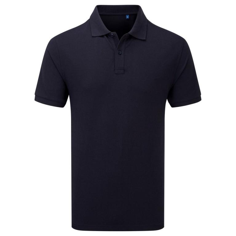 ‘Essential’ unisex short sleeve workwear polo shirt Navy