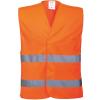 Hi-vis two-band vest (C474) Orange