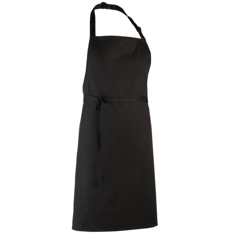 Colours bib apron - XL Black