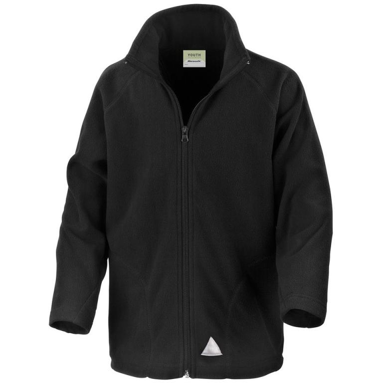 Core junior microfleece jacket Black