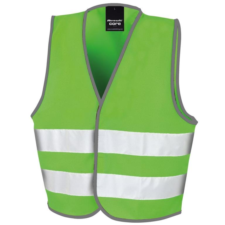 Core junior safety vest Lime