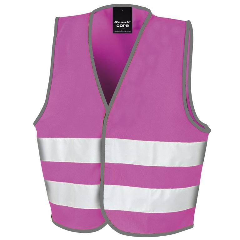 Core junior safety vest Pink