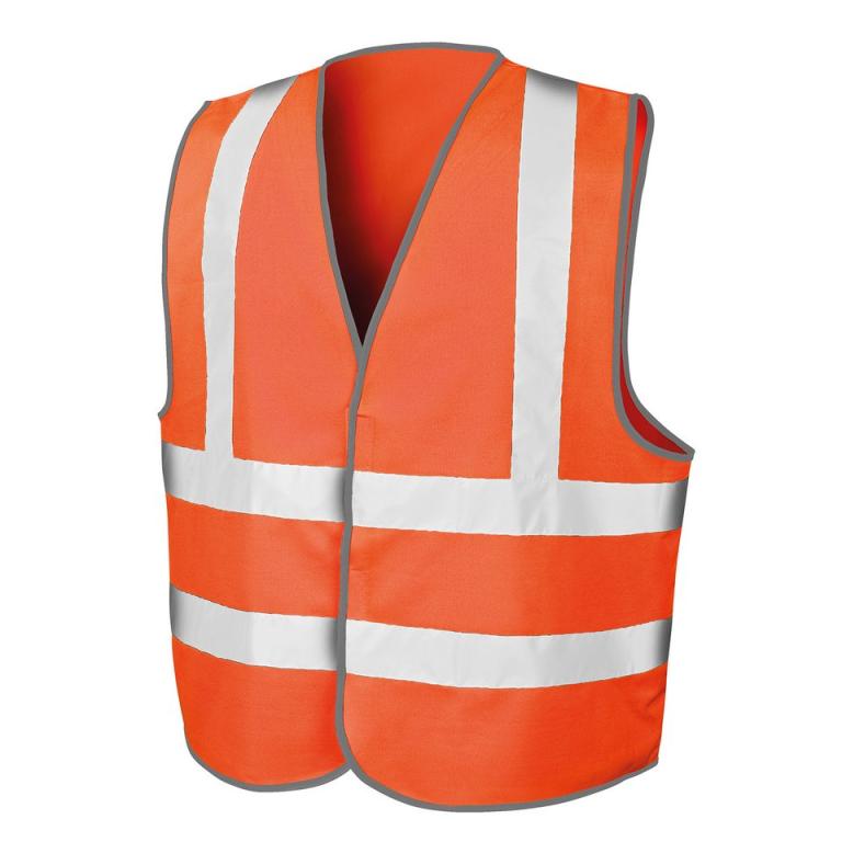 Core safety motorway vest Fluorescent Orange