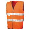 Motorist safety vest Fluorescent Orange