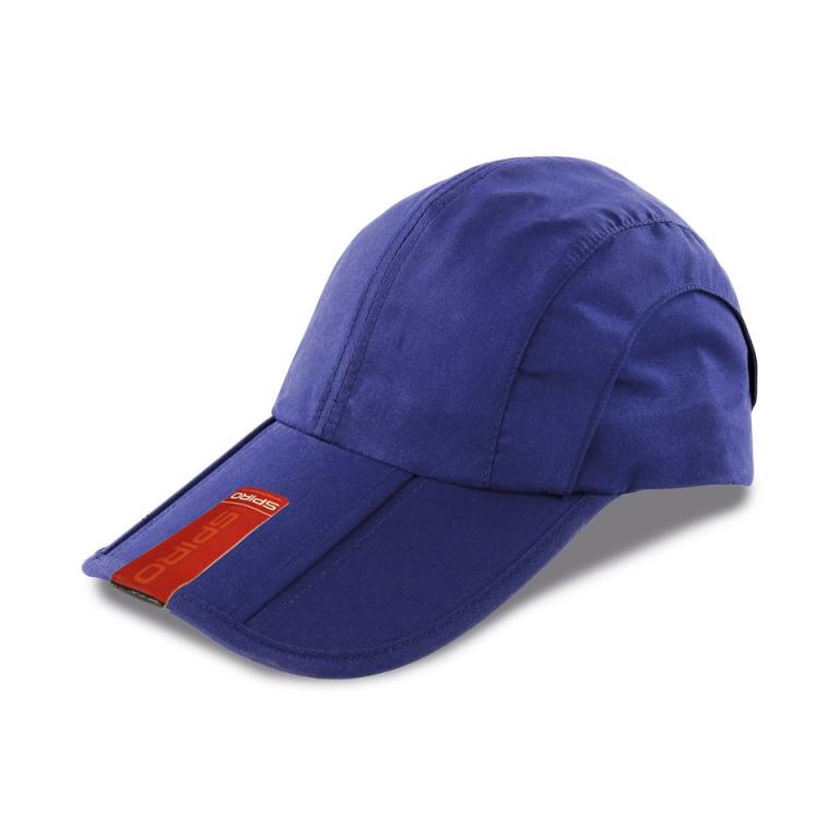 Fold-up baseball cap Royal
