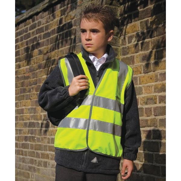 Junior safety high-viz vest