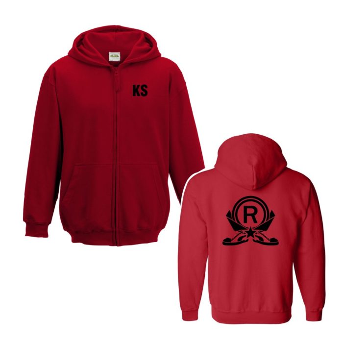 Redz School Zip Hoody