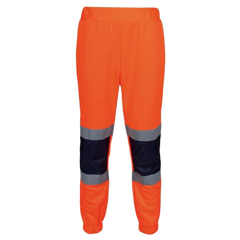 Pro hi-vis joggers Orange/Navy