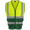 Executive waistcoat HV Yellow/Paramedic Green