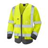 Wrafton ISO 20471 Cl 3 Superior Sleeved Waistcoat Yellow/Grey