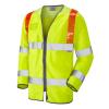 BARBROOK Leo EcoViz Sleeved Waistcoat with Red Braces - s