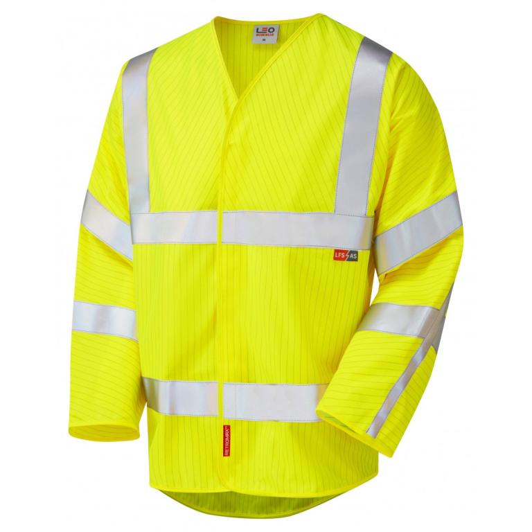 Meshaw ISO 20471 Cl 3 Lfs Sleeved (EN 14116/EN 1149) Yellow