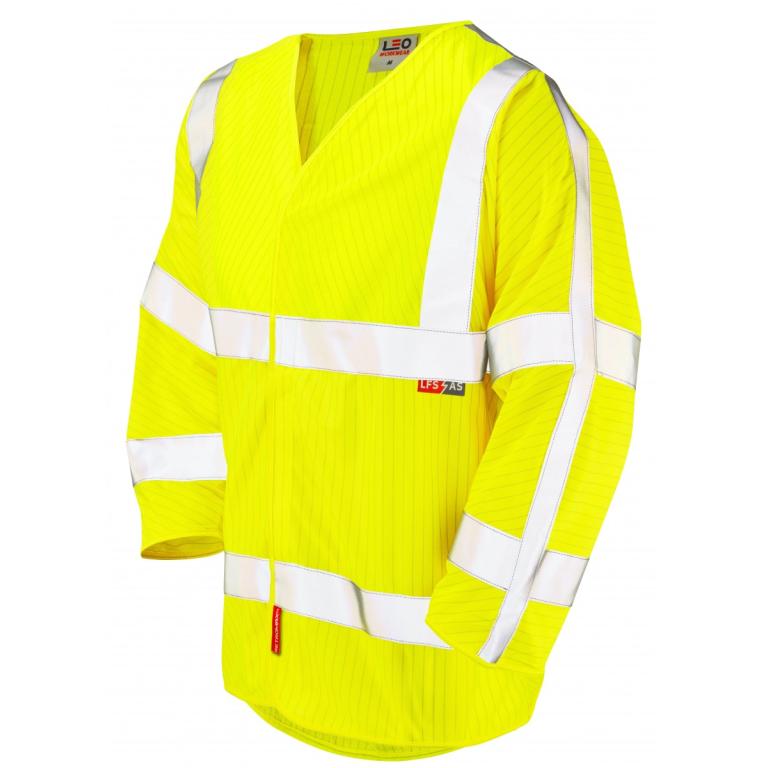 Sticklepath ISO 20471 Cl 3 Lfs 3/4 Sleeve (EN 14116/EN 1149) Yellow