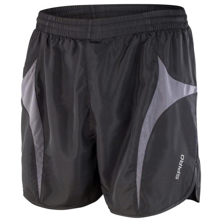 Spiro micro-lite running shorts Black/Grey