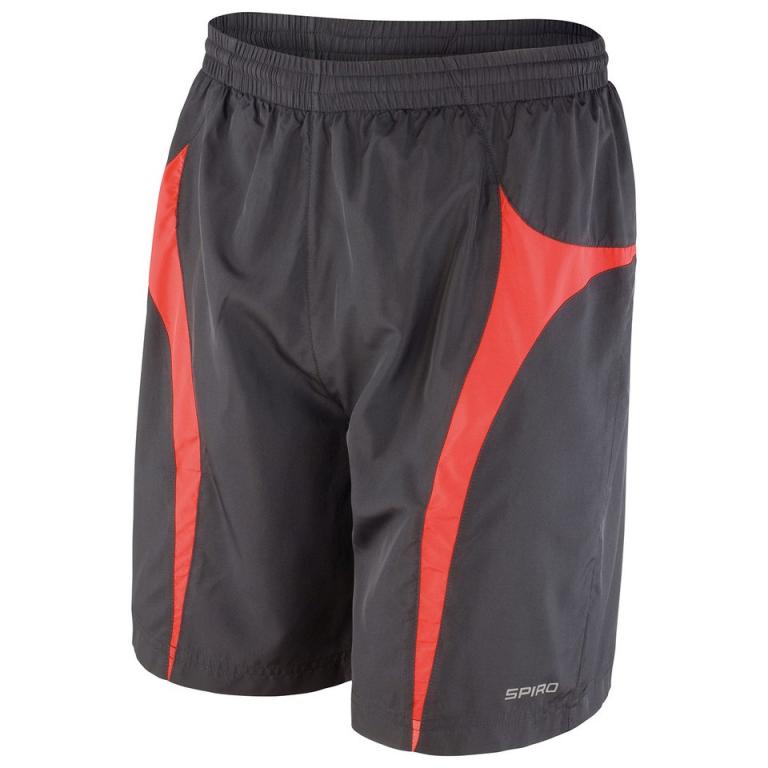 Spiro micro-lite team shorts Black/Red