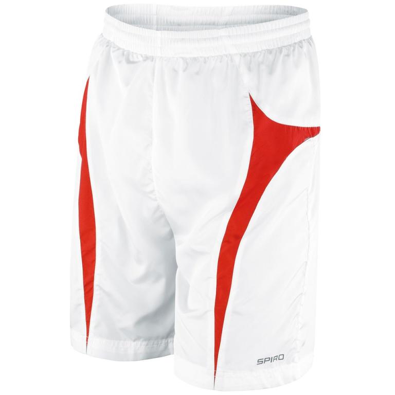 Spiro micro-lite team shorts White/Red