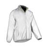 Luxe reflective hi-vis jacket Neon White
