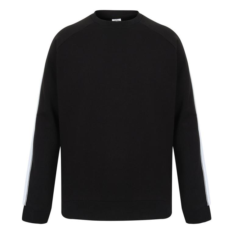Unisex contrast sweatshirt Black/White