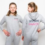 Spelthorne Gymnastics Junior Onesie (Heather Grey) - 3-4-years - junior