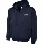 Spelthorne Gymnastics Senior Full Zip Hoodie (Navy) - xs - senior