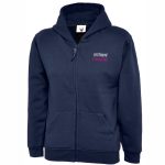 Spelthorne Gymnastics Junior Zip Hoodie (Navy) - 2-years - junior