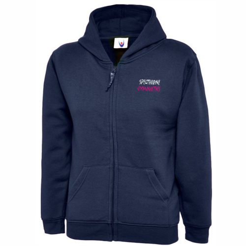 Spelthorne Gymnastics Junior Zip Hoodie (Navy)