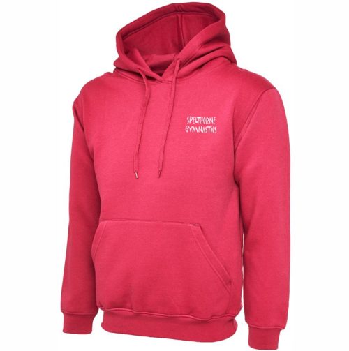 Spelthorne Gymnastics Senior Hoodie (Hot Pink)