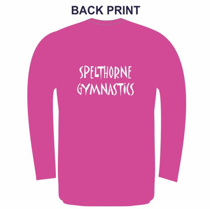 Spelthorne Gymnastics Junior Onesie (Fuchsia)