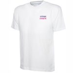Spelthorne Gymnastics Senior T-Shirt (White) - xs - senior