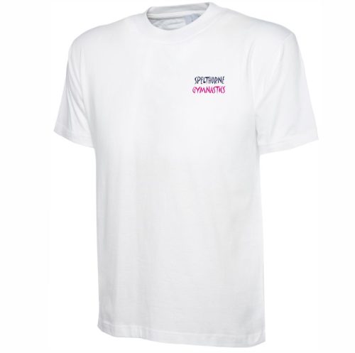 Spelthorne Gymnastics Senior T-Shirt (White)