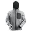 Fleece hoodie (8041) Grey/Black