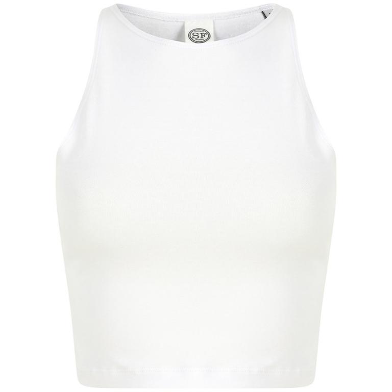 Women's cropped top White