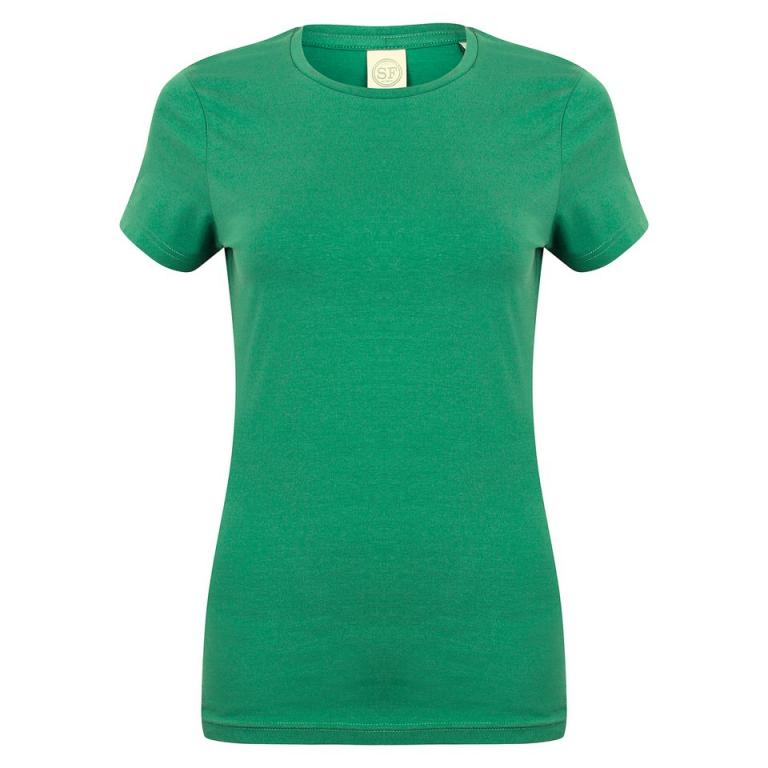 Feel good women's stretch t-shirt Green