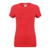 Feel good women's stretch t-shirt Heather Red