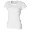 Women's slub t-shirt White