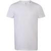 Kids longline T with dipped hem White