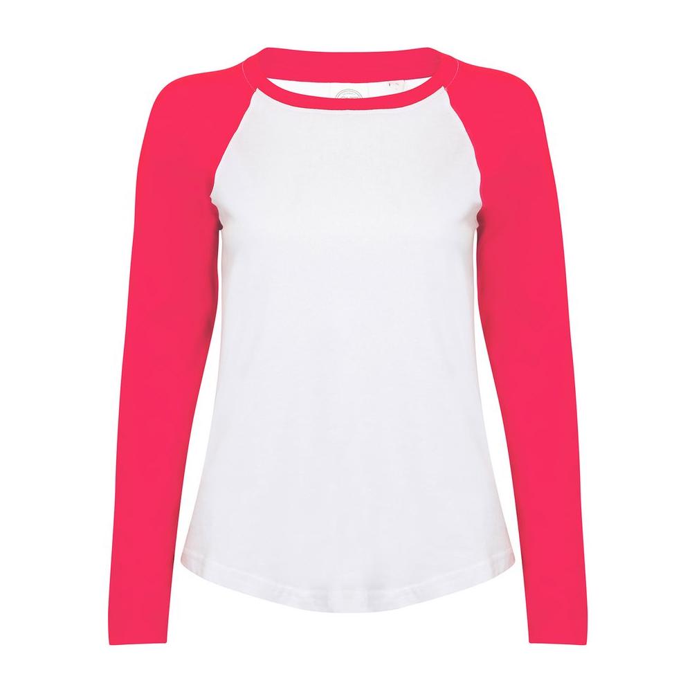 red white baseball tee
