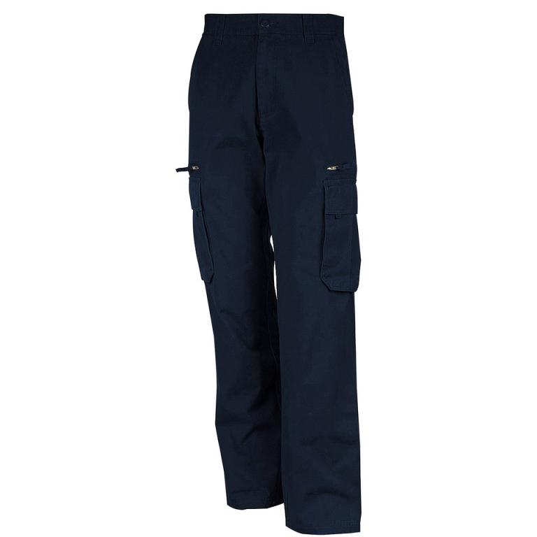 Multi pocket trousers Navy