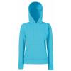 Women's Classic 80/20 hooded sweatshirt Azure Blue