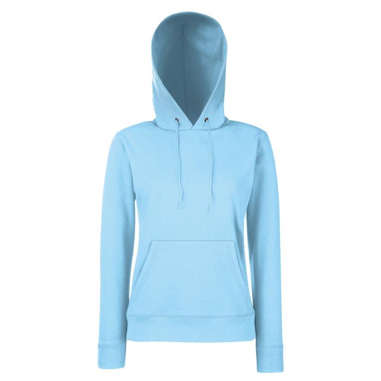 Women's Classic 80/20 hooded sweatshirt Sky Blue