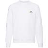 Vintage raglan sweatshirt small logo print White