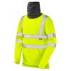 Combesgate ISO 20471 Cl 3 Ecoviz Al Snood Sweatshirt Yellow
