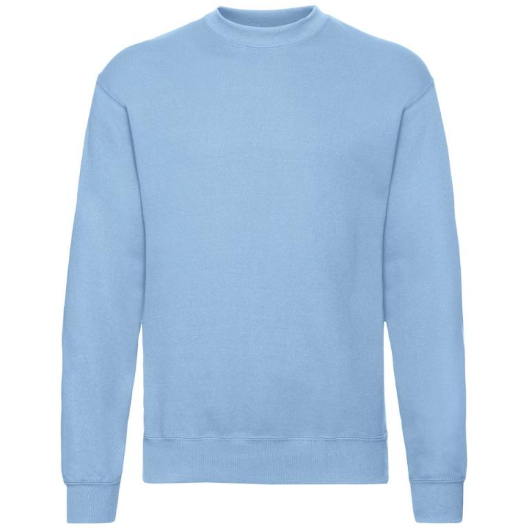 Classic 80/20 set-in sweatshirt Sky Blue