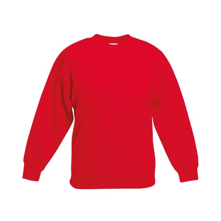 Kids classic set-in sweatshirt Red